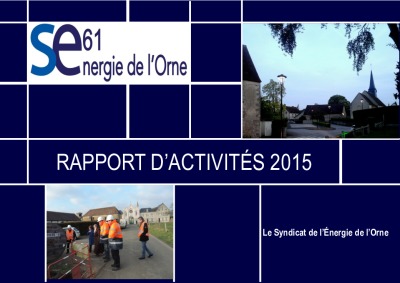 Rapport d’activités – 2015
